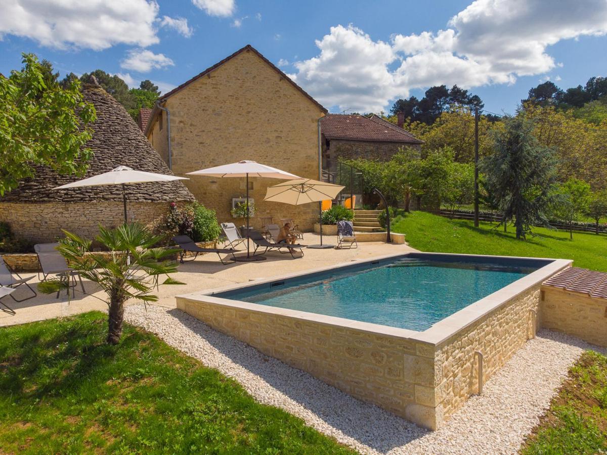 Le Four A Pain, Gite Avec Piscine Et Spa Proche Sarlat Marquay Exterior foto