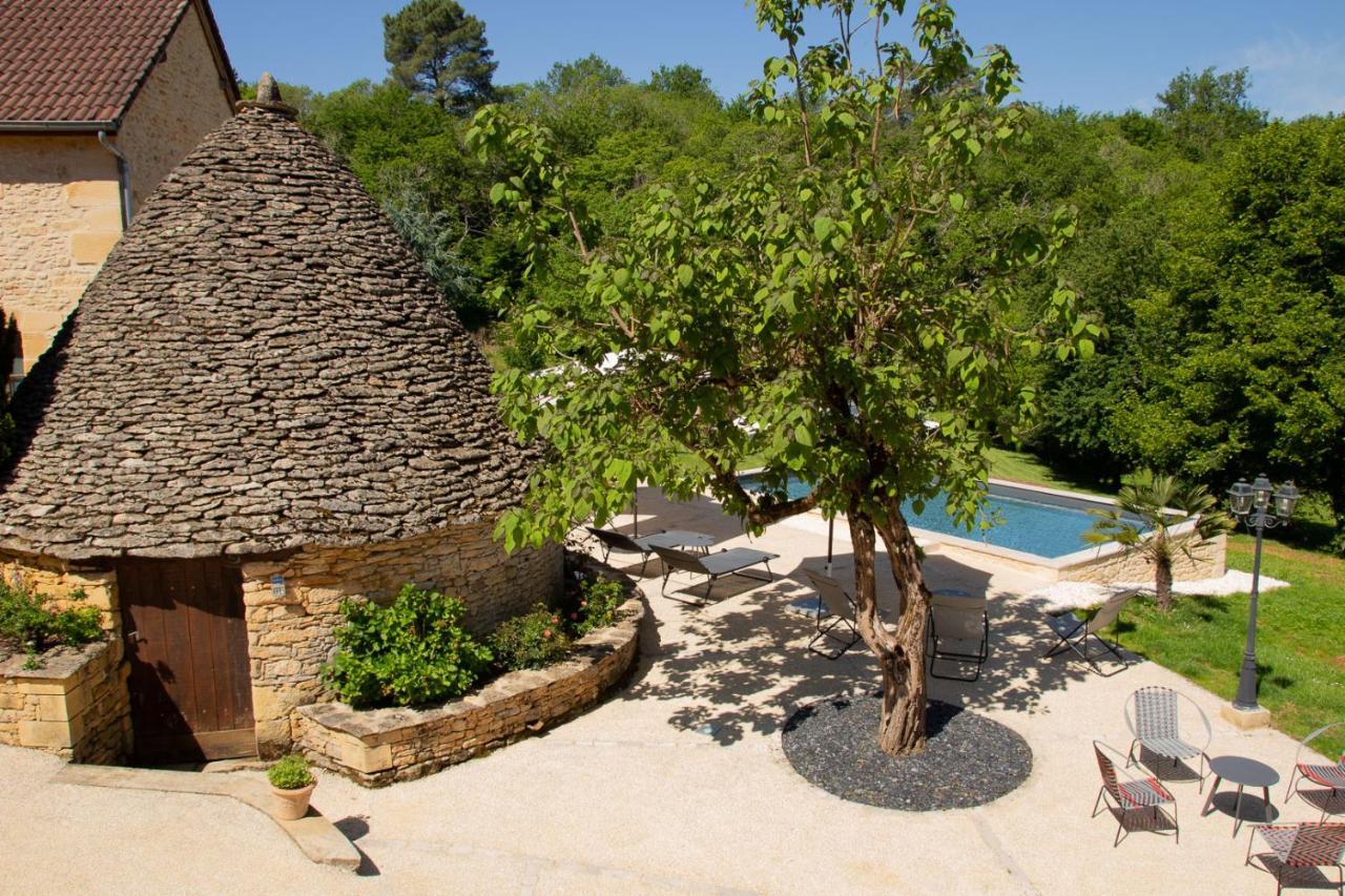 Le Four A Pain, Gite Avec Piscine Et Spa Proche Sarlat Marquay Exterior foto